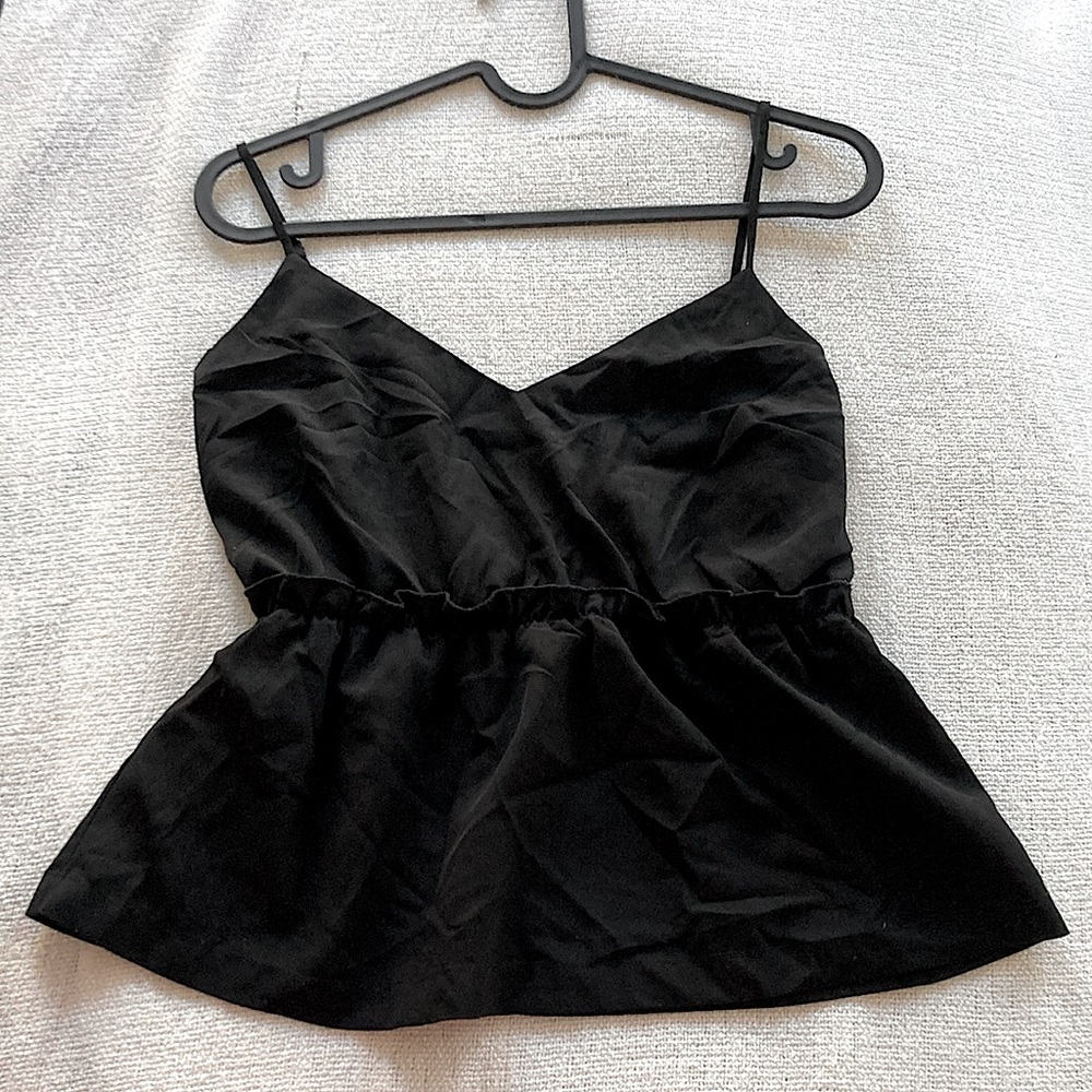 Frank & Oak Black Sleeveless Top